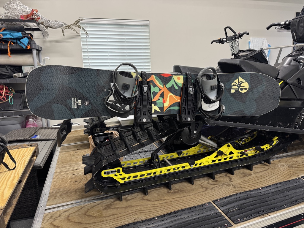 Vise Racks | LinQ Snowmobile Snowboard Rack for Ski-Doo
